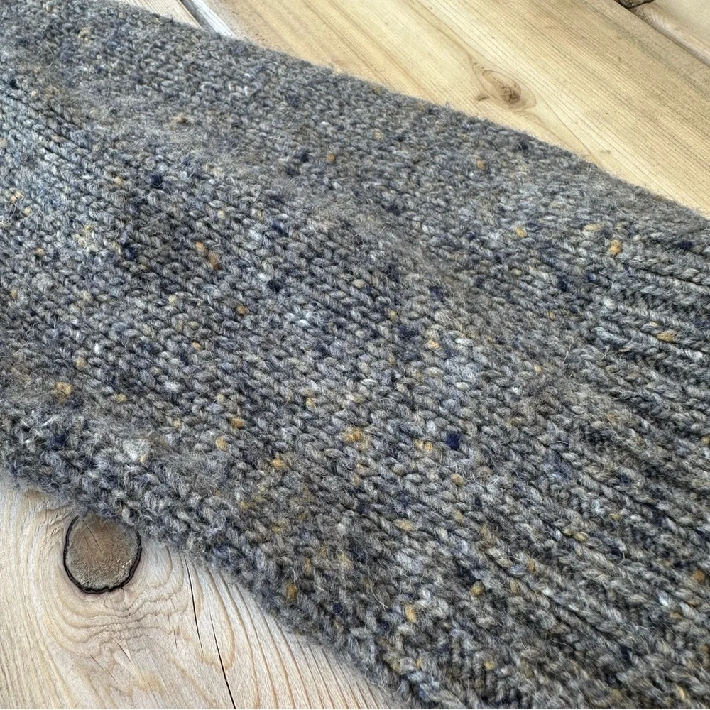 Lilla P Speckled Dolman Sleeve Pullover Sweater S